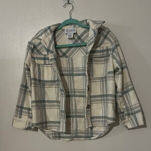 La Miel Plaid Jacket and Top Set